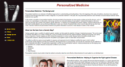 Desktop Screenshot of personalizedmedicine.com